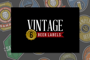 Twicolabs' Vintage Beer Labels