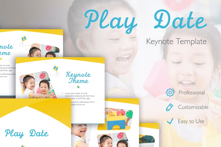 Play Date Keynote Template