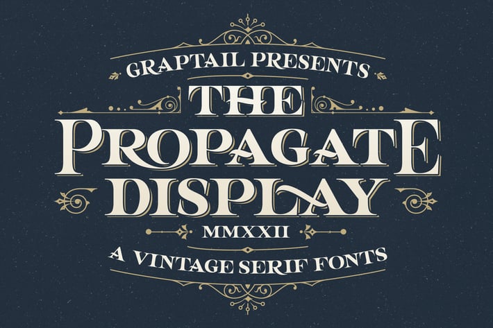 Propagate - Vintage Serif