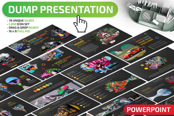 Dump Powerpoint Presentation Template