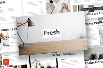 Fresh - Powerpoint Template