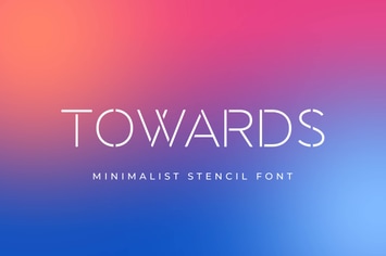 Towards - Minimalis Stencil