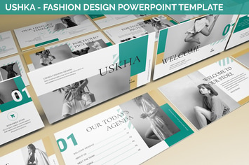 Ushka - Fashion Design Powerpoint Template
