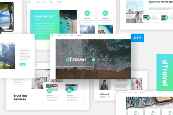 dTravel - Travel Keynote Template
