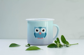Enamel Mug Mockup