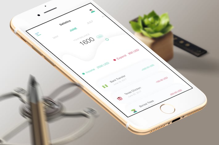 Pay Statistic Mobile Ui - TR