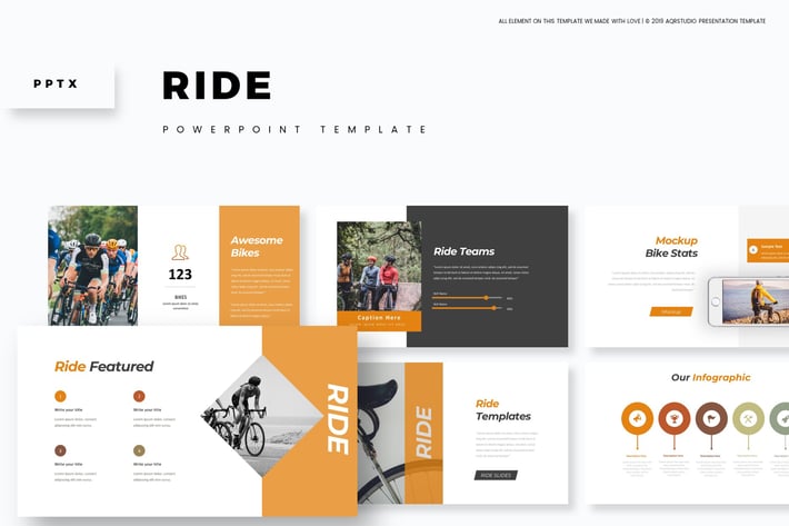 Ride - Powerpoint Template