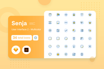 Multicolor Senja - User Interface 2 