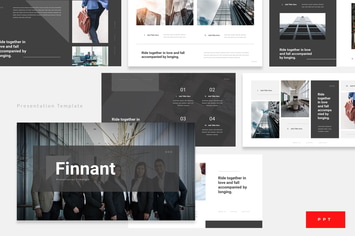 Finnant - Corporate Finance Powerpoint Template