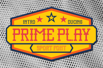 Prime Play - Sport Font