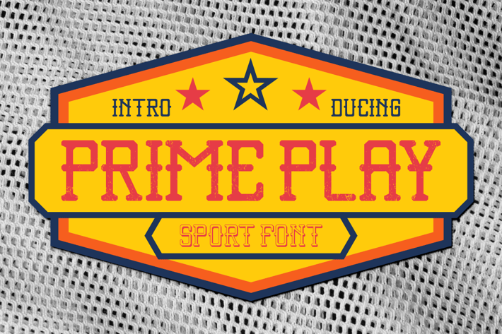 Prime Play - Sport Font