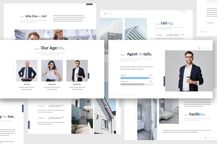 Real Estate Powerpoint Presentation Template
