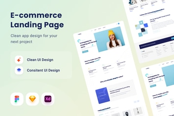 E-commerce Landing Page