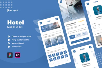 Hotel Booking App - Mobile Kit