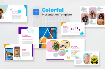 Colorful & Pop Art Keynote Template