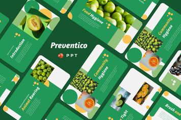 PREVENTICO - Hygiene and Prevention Powerpoint Tem