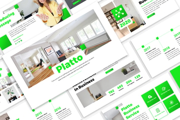 Platto - Furniture Template Prensentation