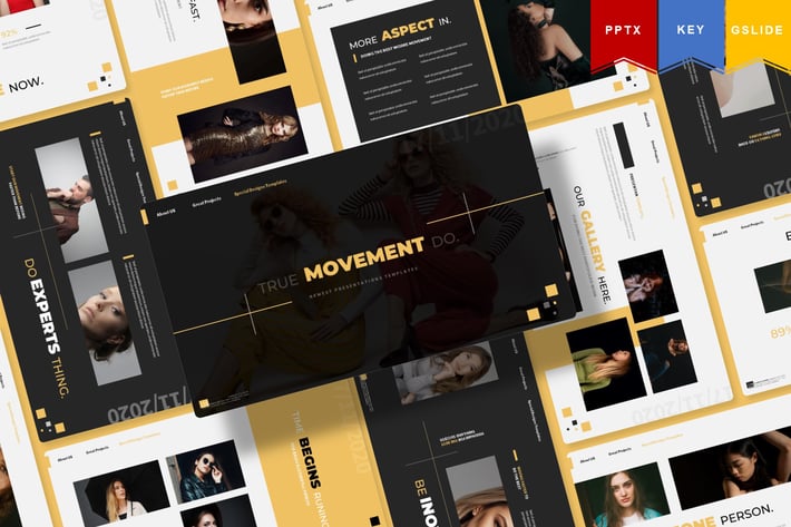 Movement | Powerpoint, Keynote, Google Slides