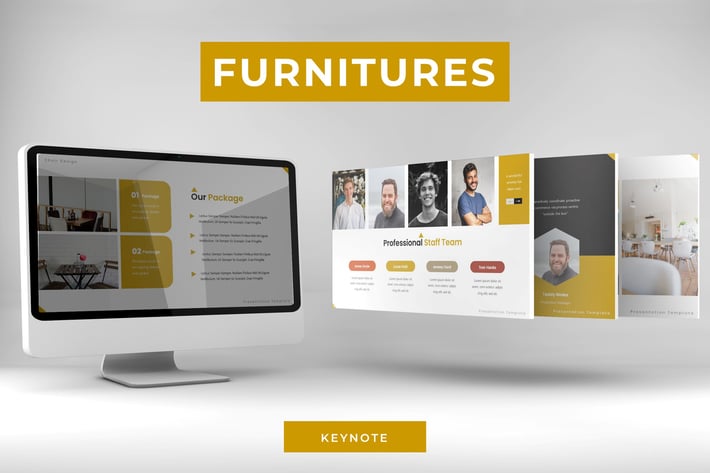 Furnitures - Keynote Template