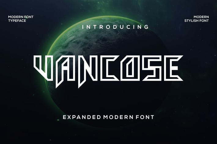 Vancose Font