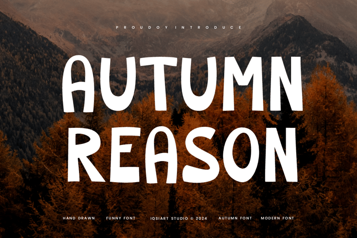 Autumn Reason - Summer & Tropical Font