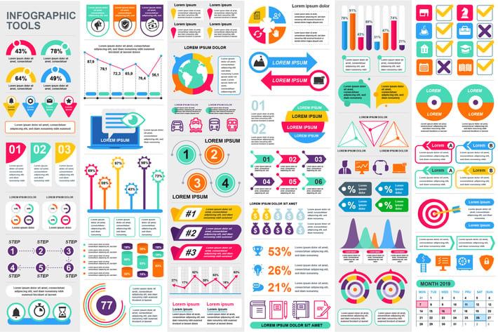 Infographics Vector Design Template Info Graphics