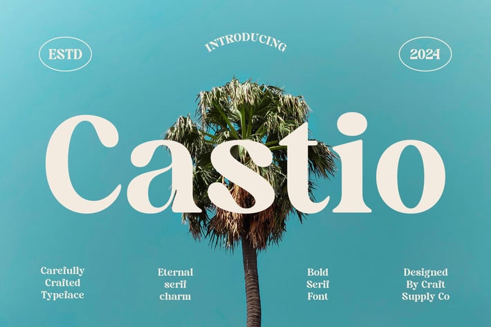 Castio – Bold Font