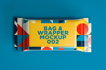 Bag & Wrapper Mockup 002