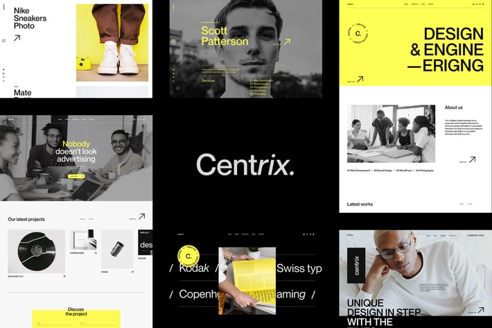 Centrix. - Agency & Portfolio HTML Template 