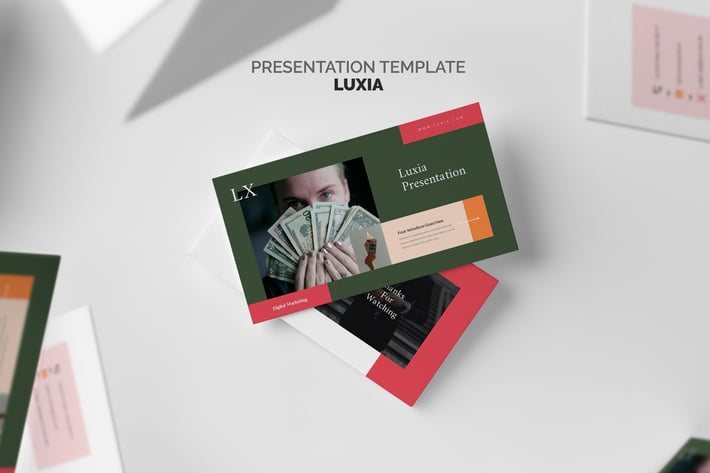 Luxia : Digital Marketing Agency Powerpoint