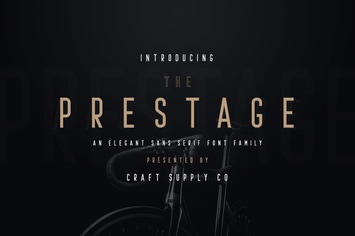 Prestage Font Family