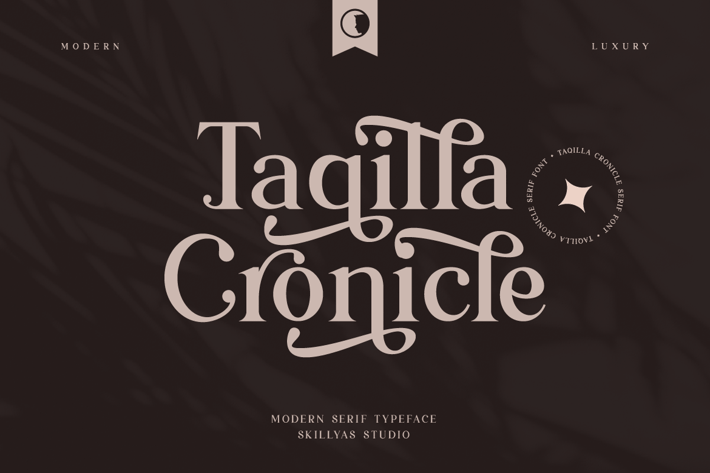 Taqilla Cronicle Playful Serif Font