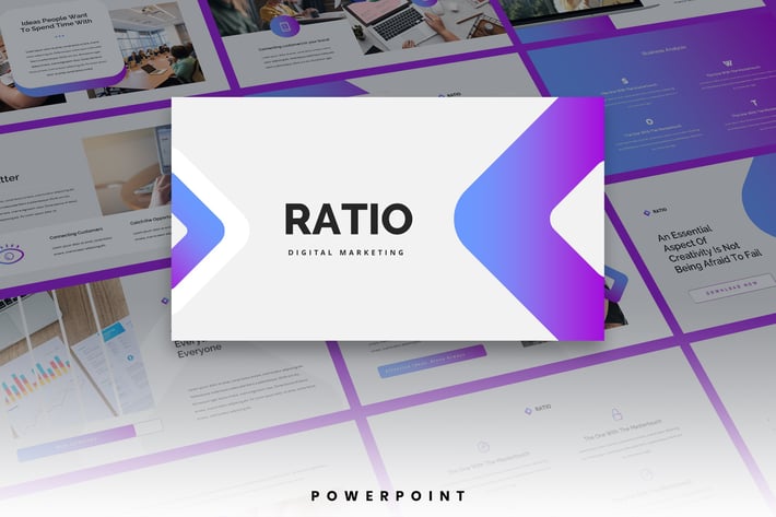 Ratio - Digital Agency Powerpoint Template
