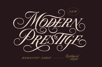Modern Prestige - Romantic Serif
