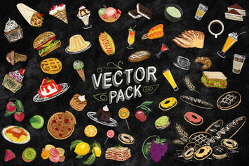 54 Dessert Vector Pack