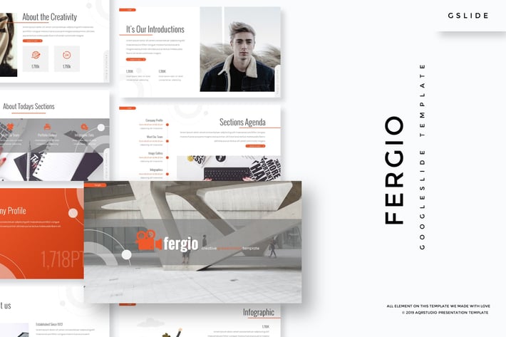 Fergio - Google Slide Template