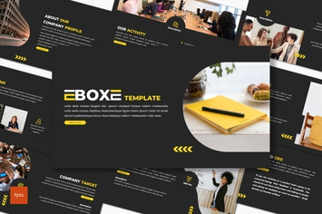 Eboxe - Business Powerpoint Template