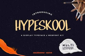 Hypeskool Typeface