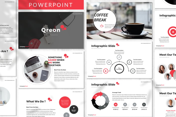 Qreon - Business Powerpoint Template