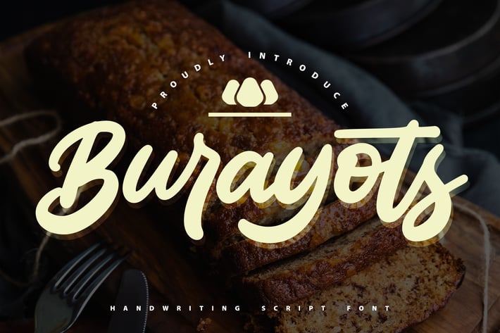 Burayots | Handwriting Script Font