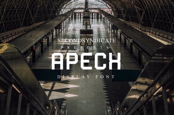 Apech - Display Font