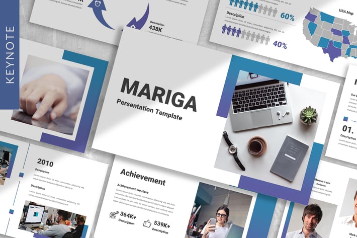 Mariga - Business Keynote Template