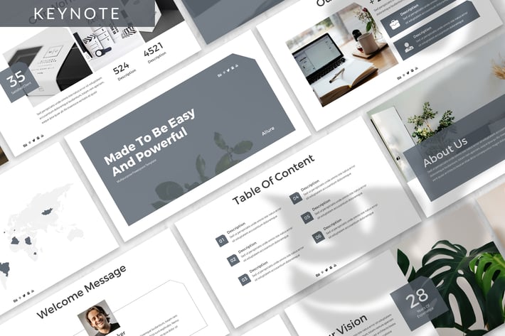 Allure - Business Keynote Template