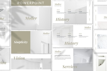 Moller - Lookbook Powerpoint Template