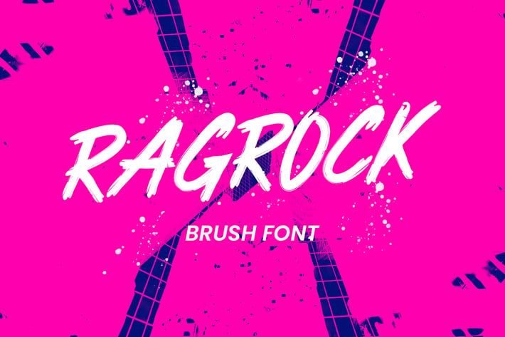 Ragrock Brush Font