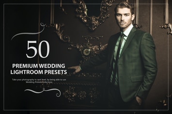 50 Premium Wedding Lightroom Presets