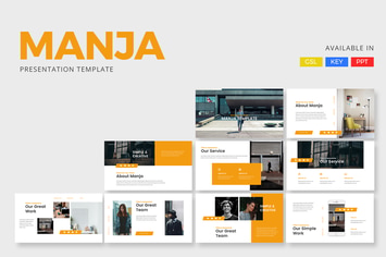 Manja - Corporate Presentation Template
