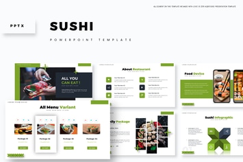 Sushi - Powerpoint Template