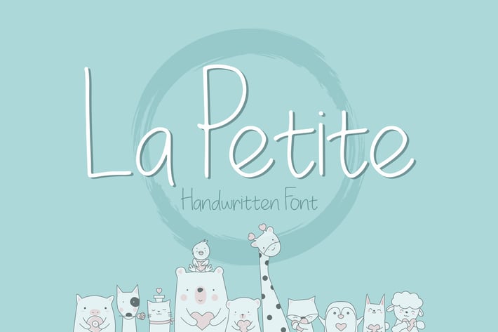 La Petite Handwritten Font