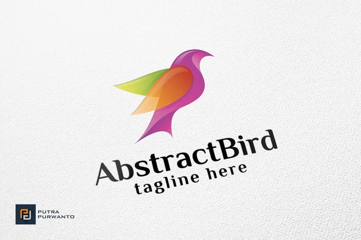 Abstract Bird - Logo Template
